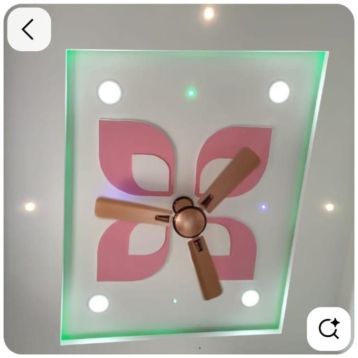 Statement fan and lighting